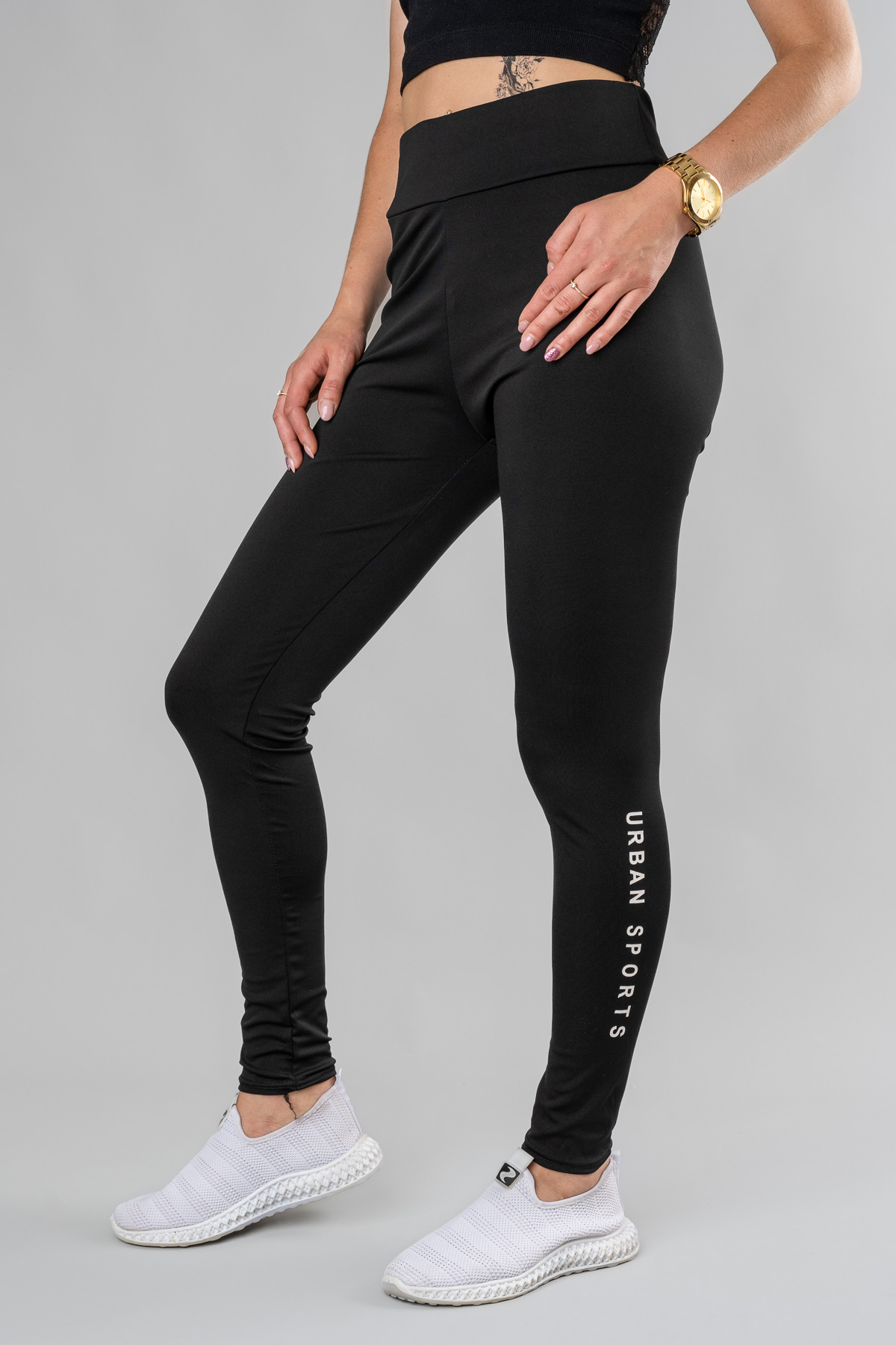 Dámske legíny URBAN SPORTS - čierne