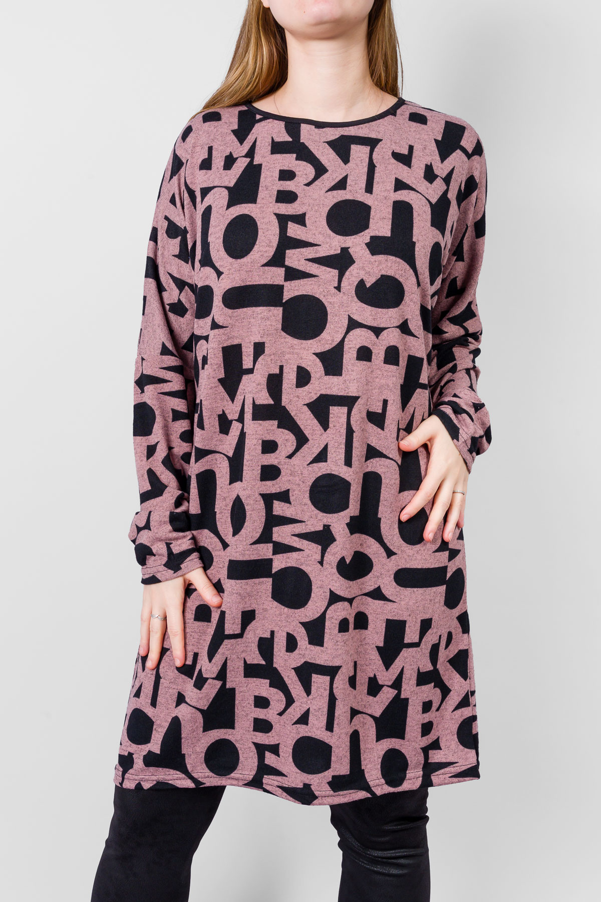 Dámska tunika ALFIRA - staroružová