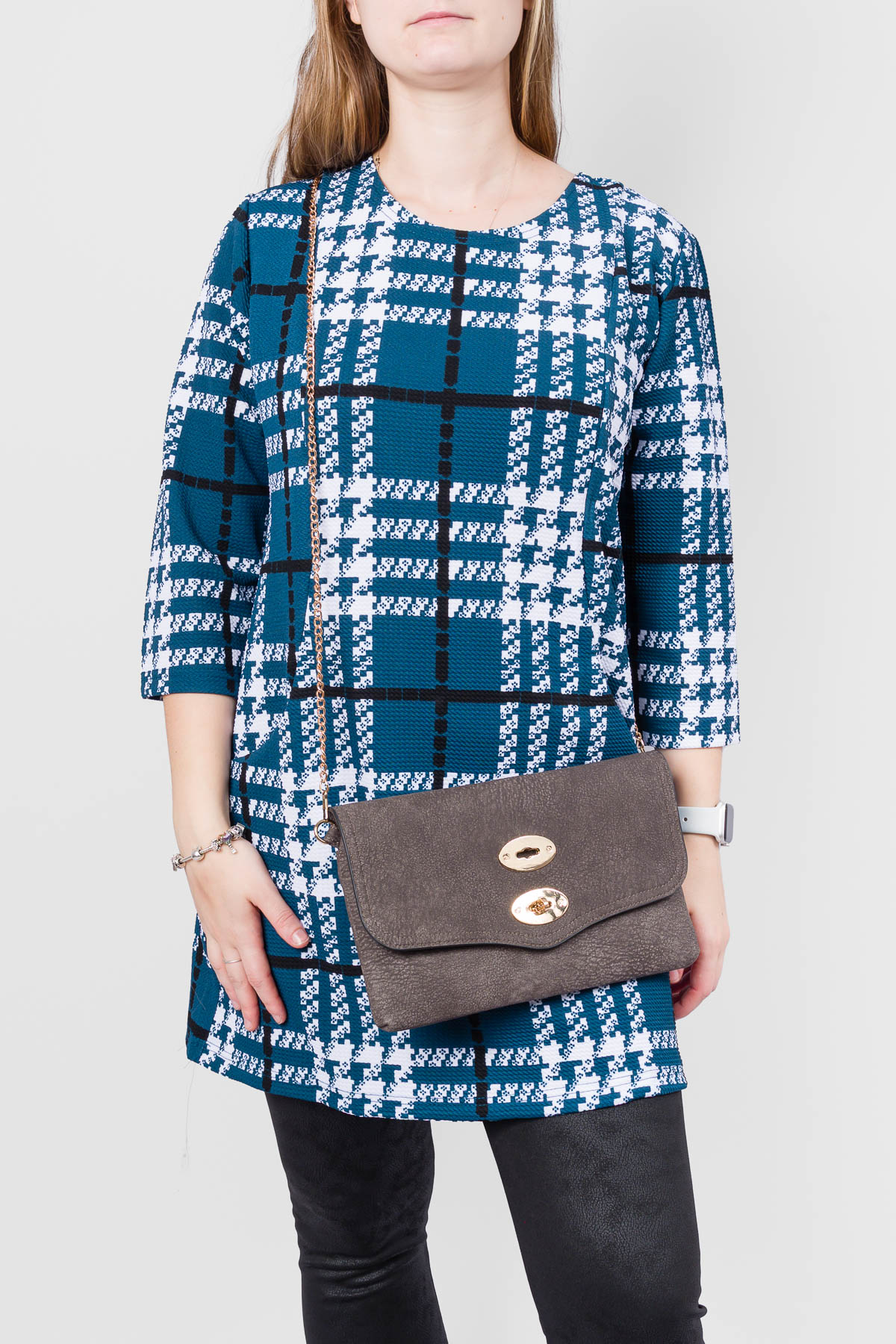 Dámska tunika AMONA - tyrkysová