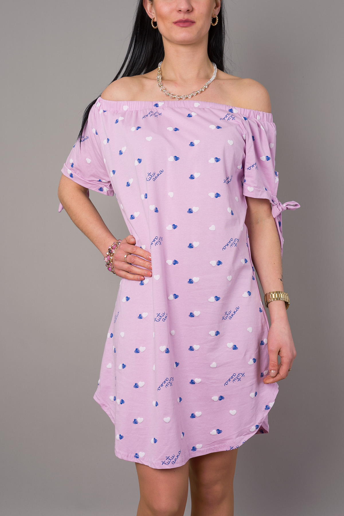 Dámske šaty LULU - fialové