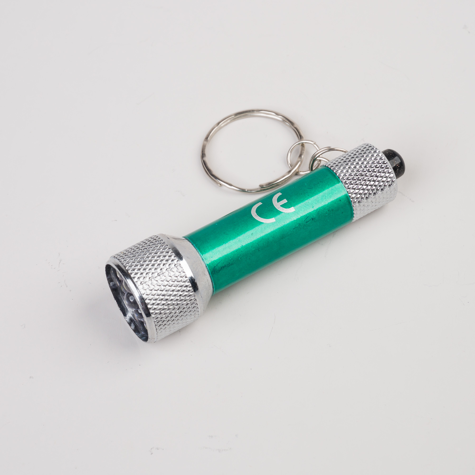 7LED baterka prívesok - zelená