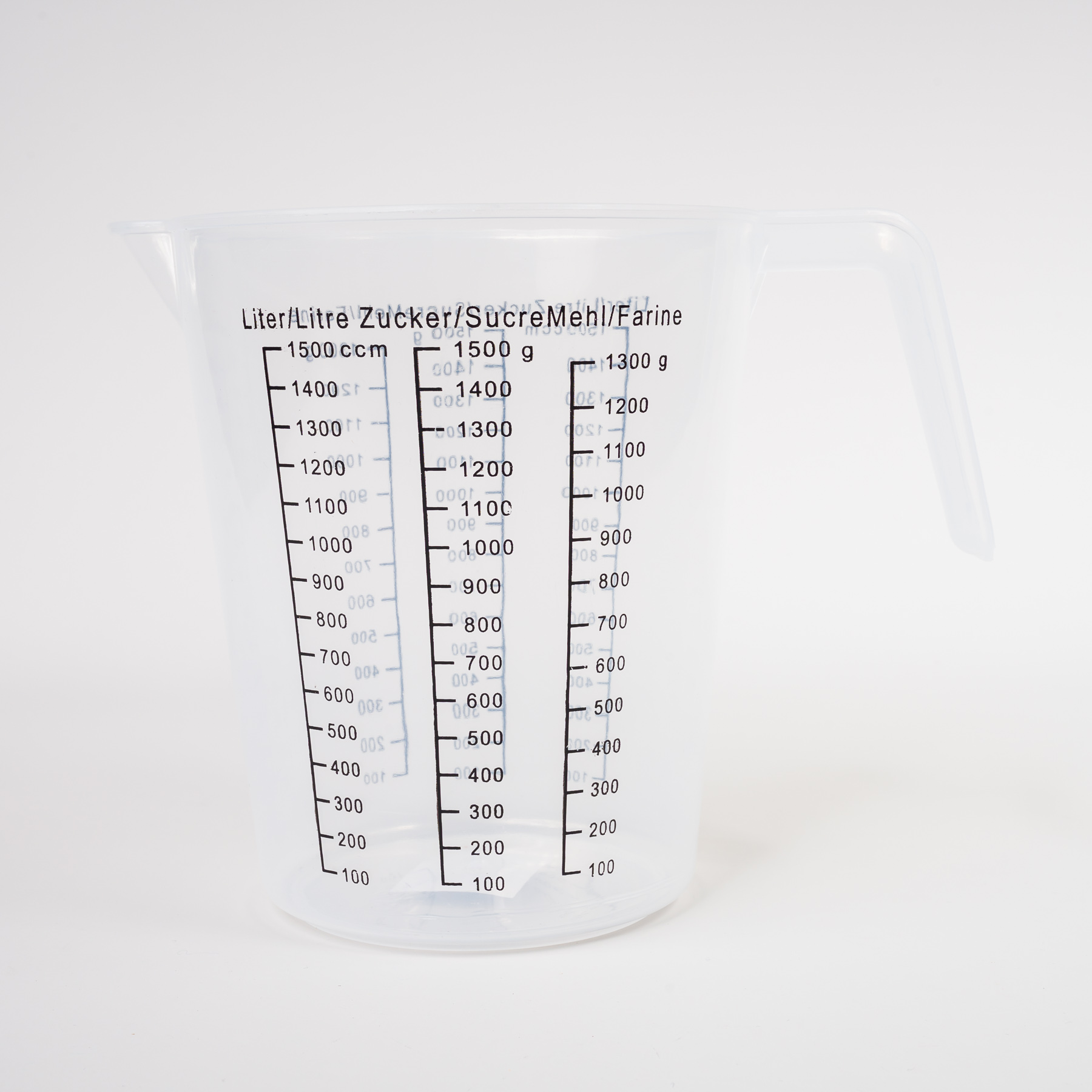 Plastová odmerka 1,5l