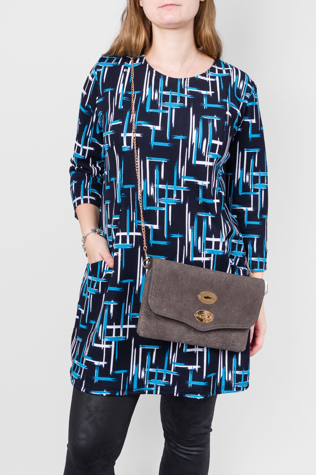 Dámska tunika SIVY - tyrkysová