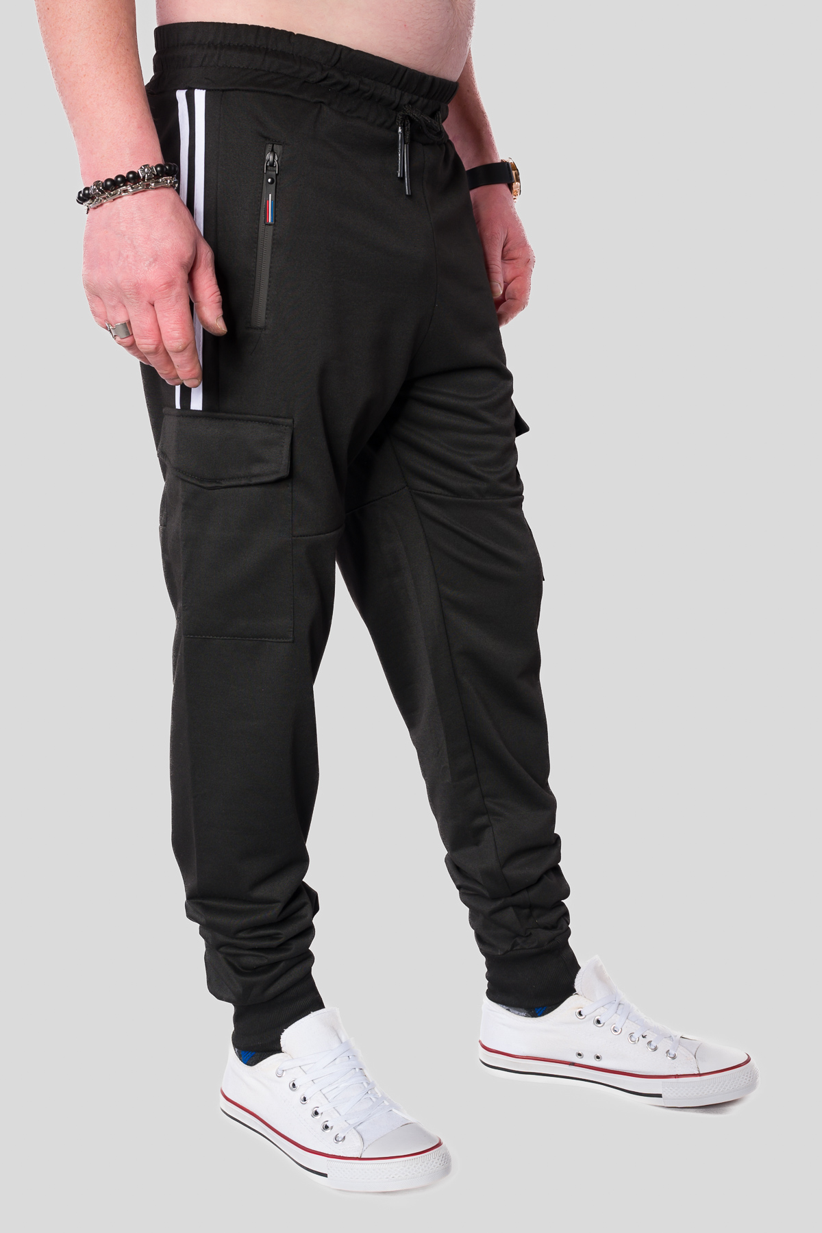 Pánske tepláky COMFORT - čierne