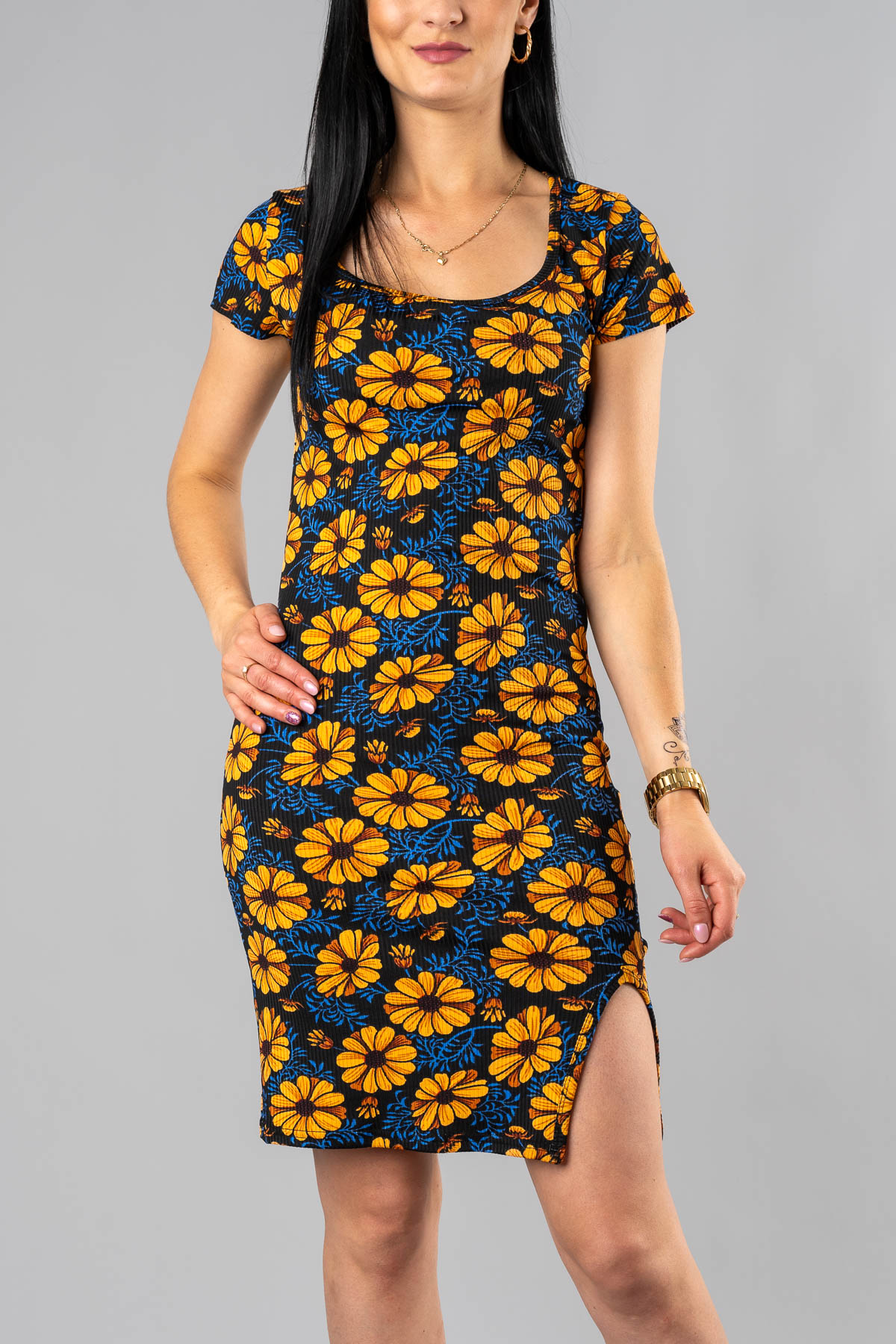 Dámske šaty DAISY - čierne