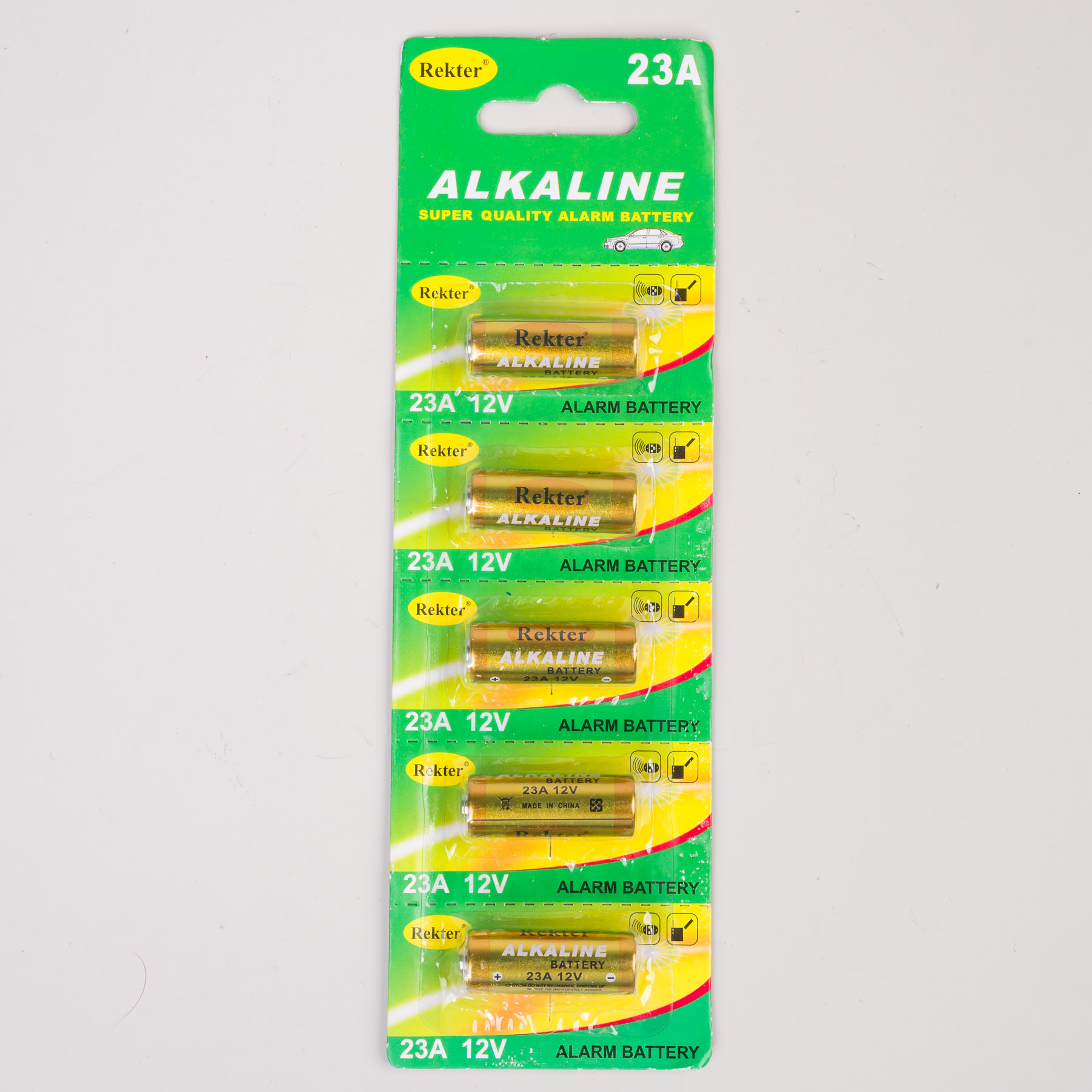 Alkalické batérie 12V - 5ks