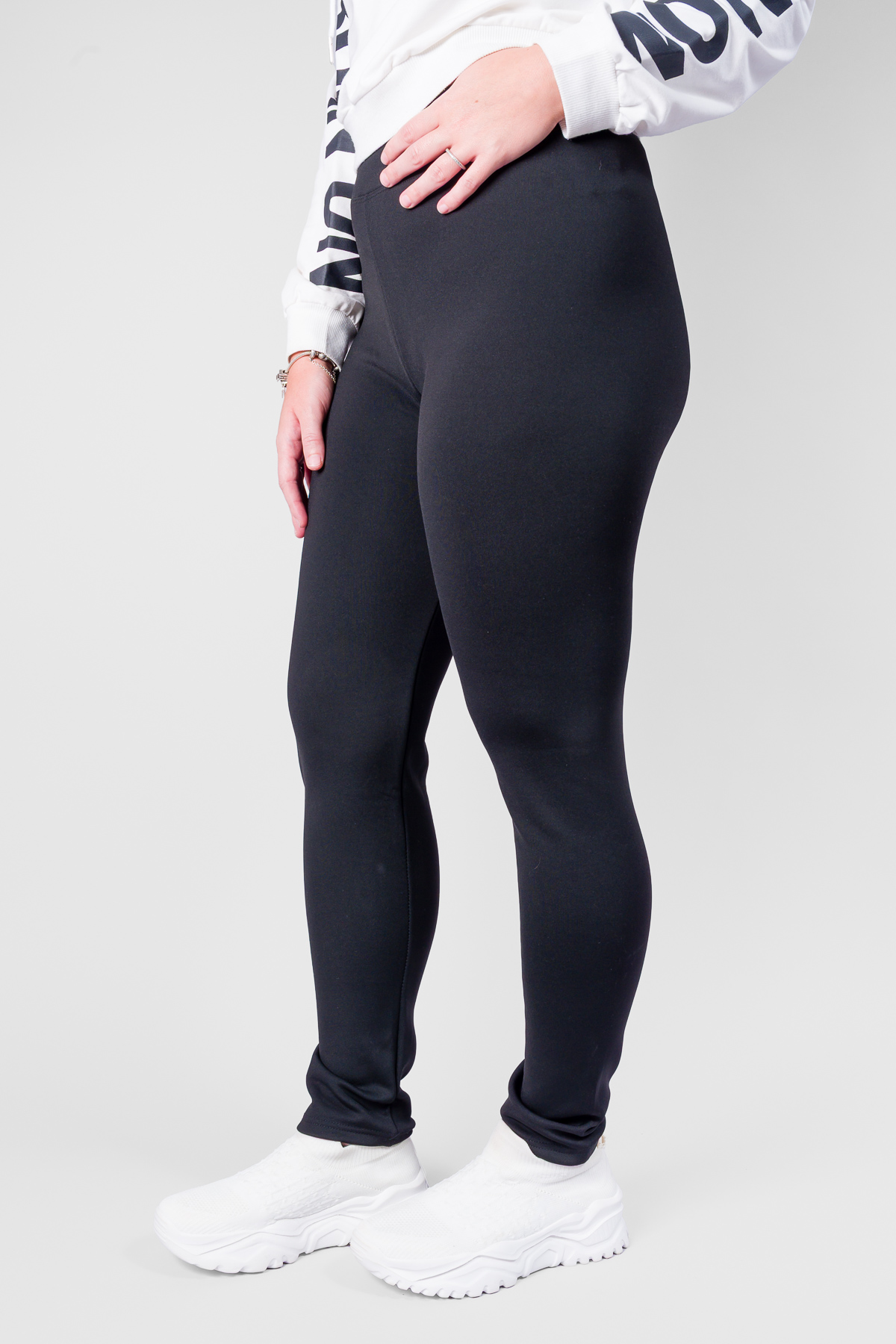 Dámske termo legíny EBONY - čierne