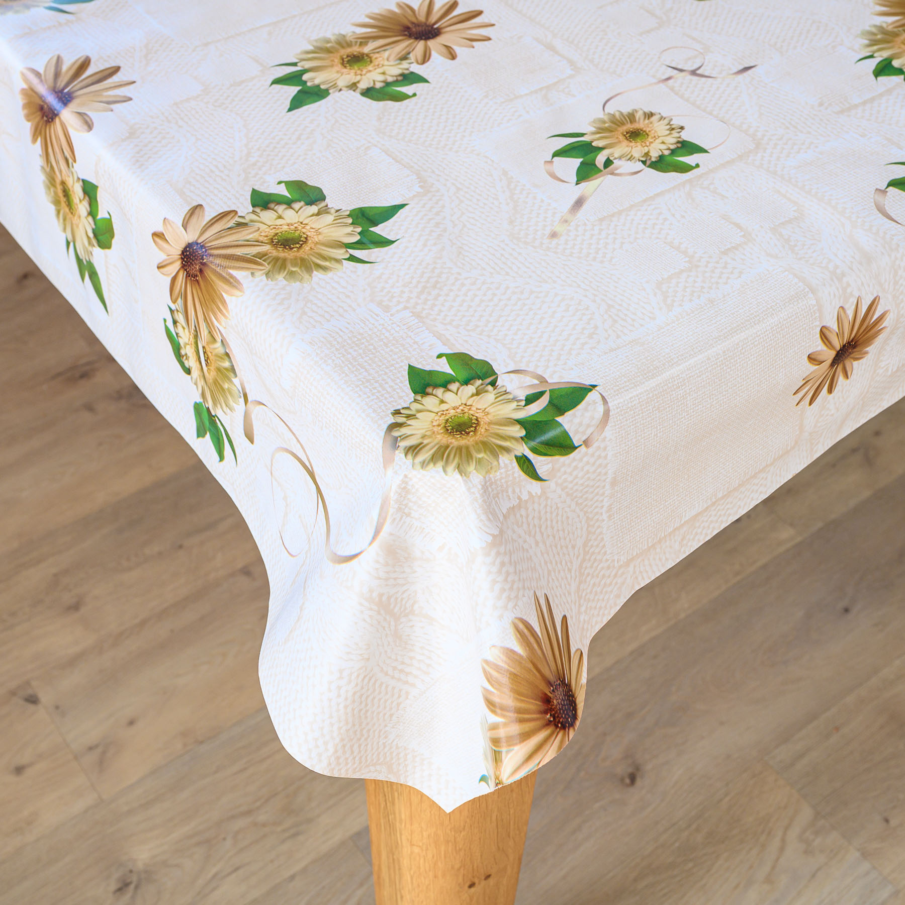 PVC obrus KVETY - 140 cm x 180 cm