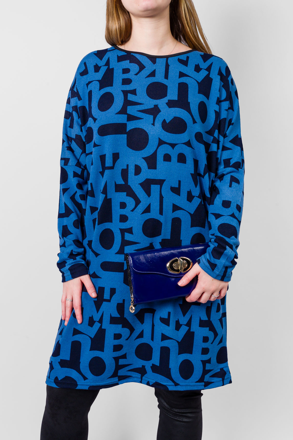 Dámska tunika ALFIRA - modrá