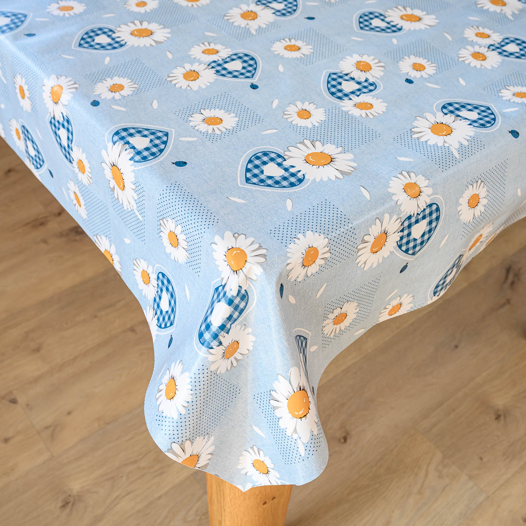 PVC obrus MARGARÉTKA - 140 cm x 180 cm