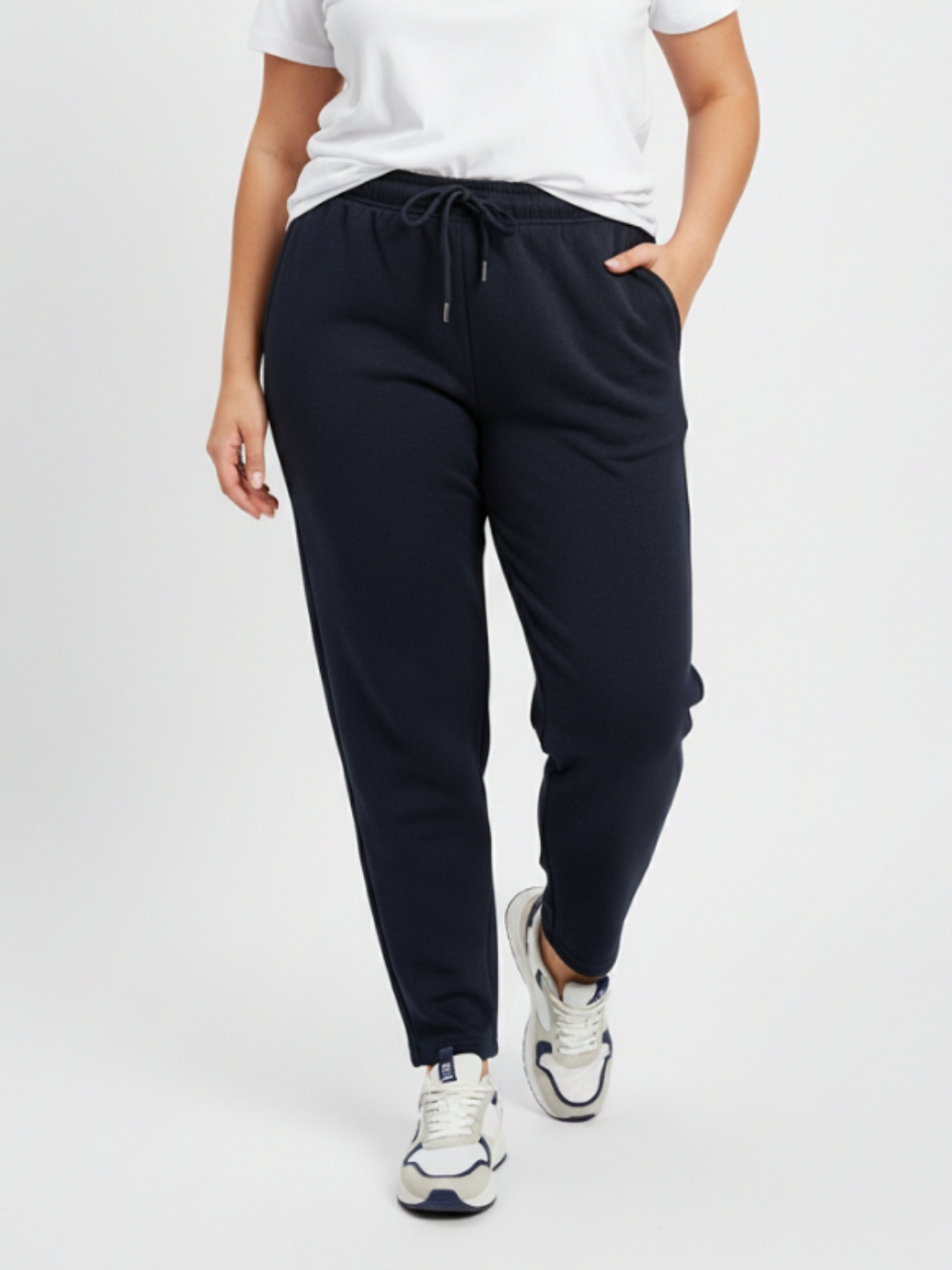 Dámske zateplené tepláky CHILLA - čierne