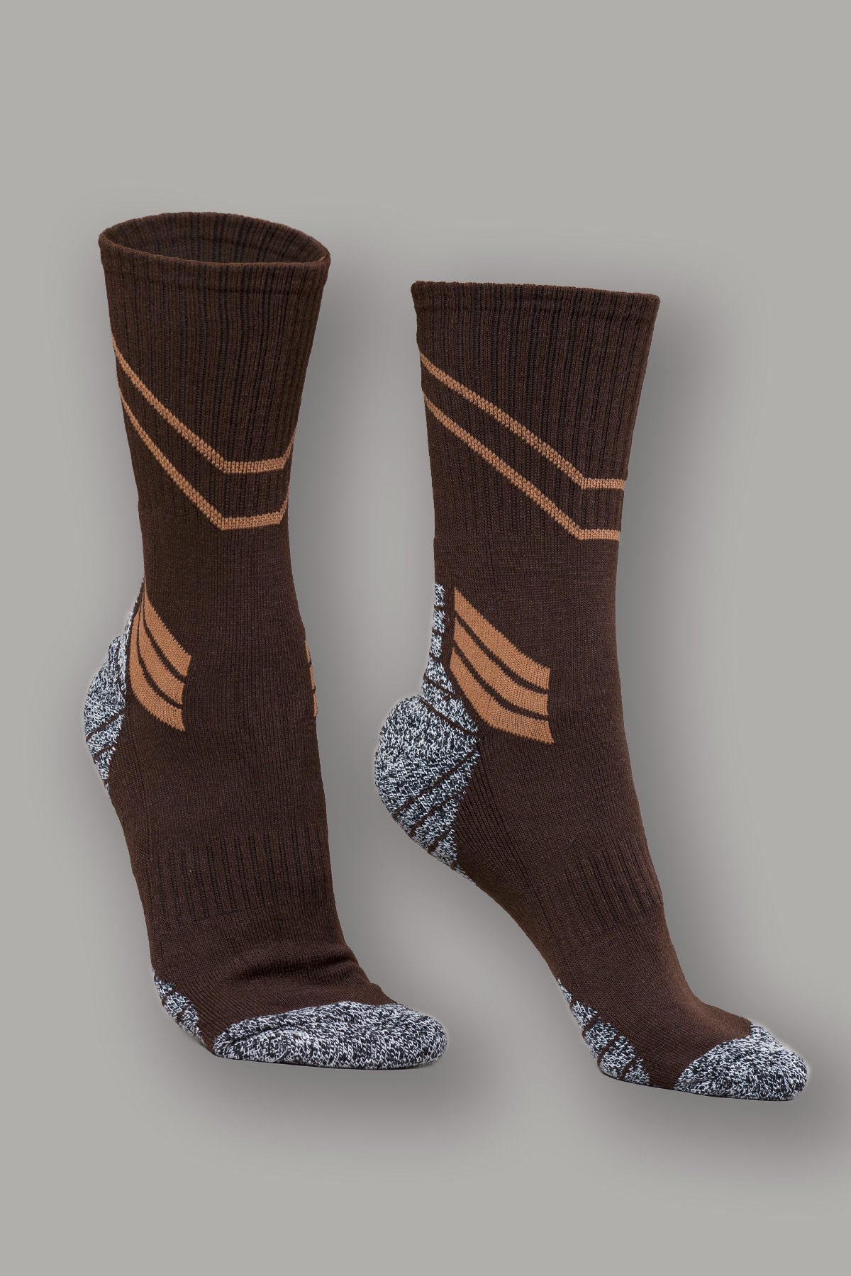 Termo ponožky - hnedé