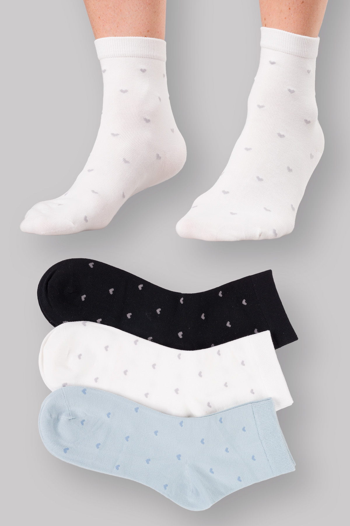 Ponožky -  cena za 3 páry