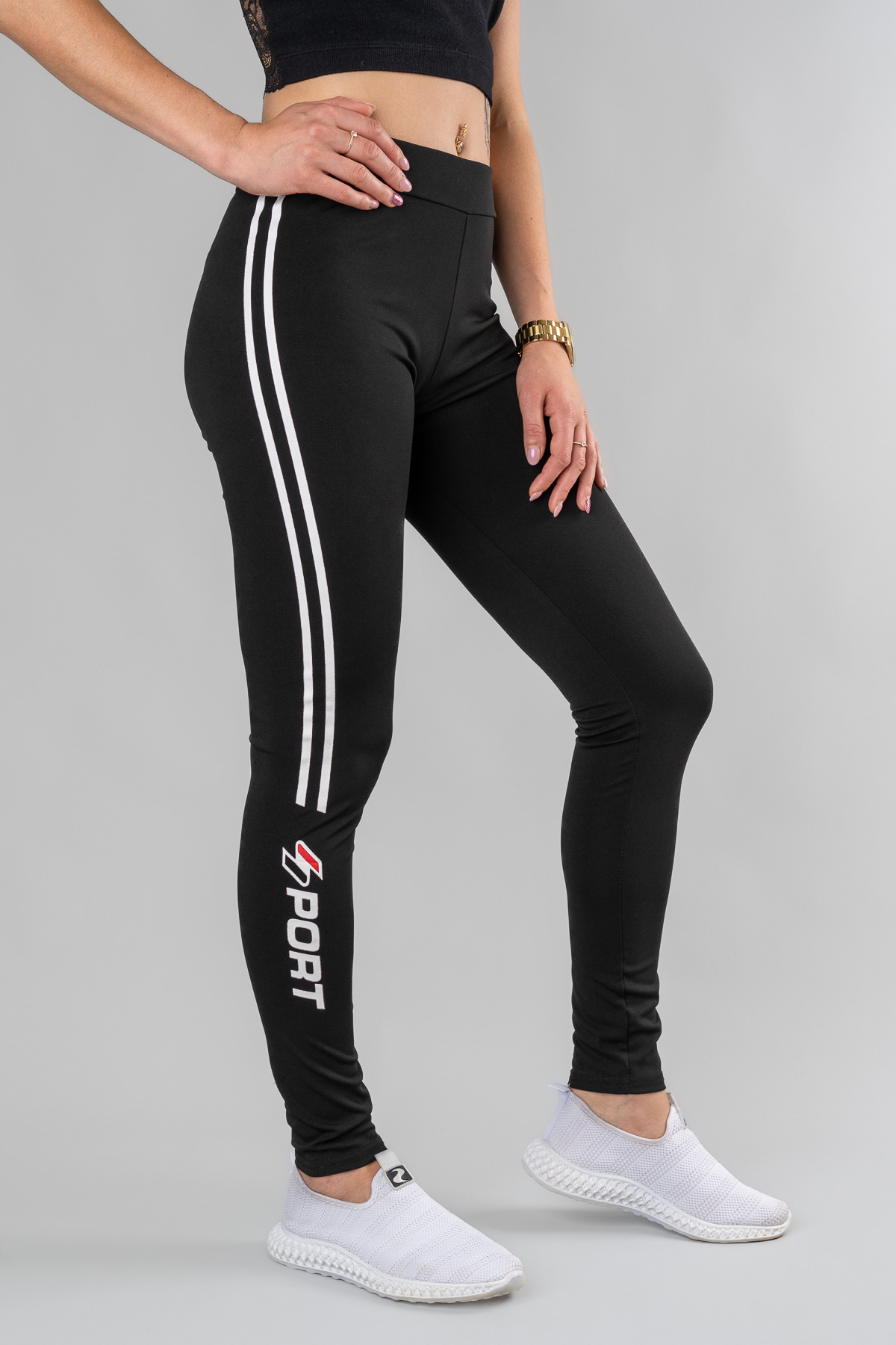 Dámske legíny SPORTS - čierne