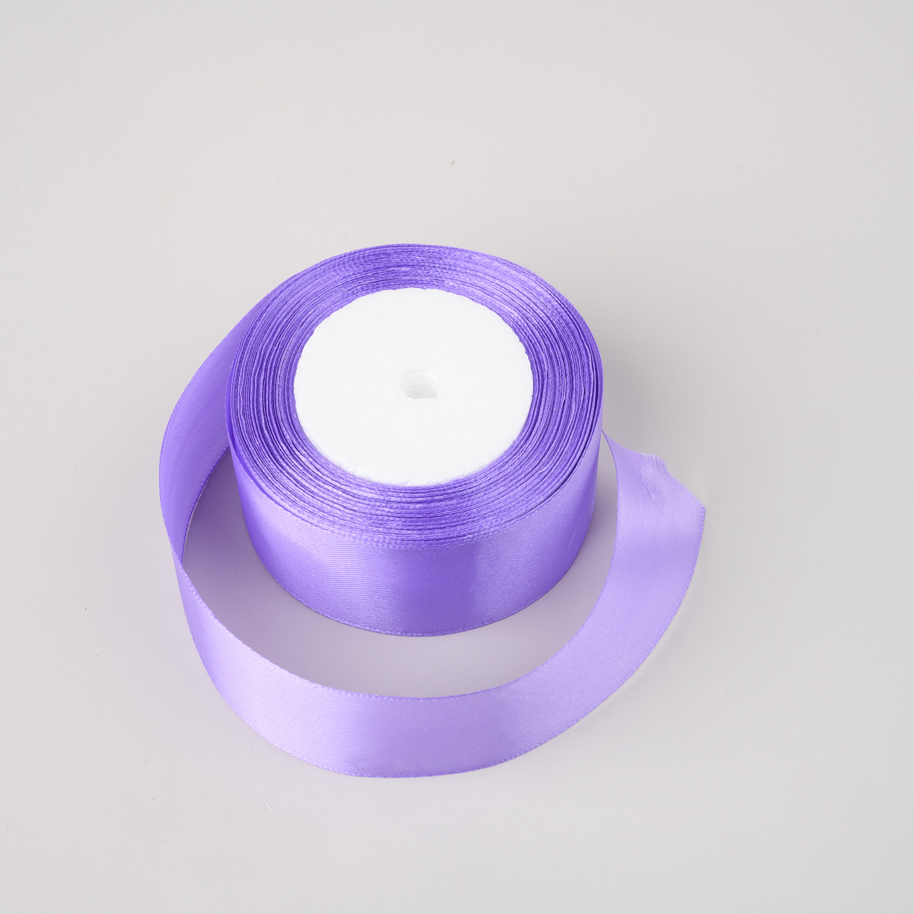 Saténová stuha 4 cm - fialová