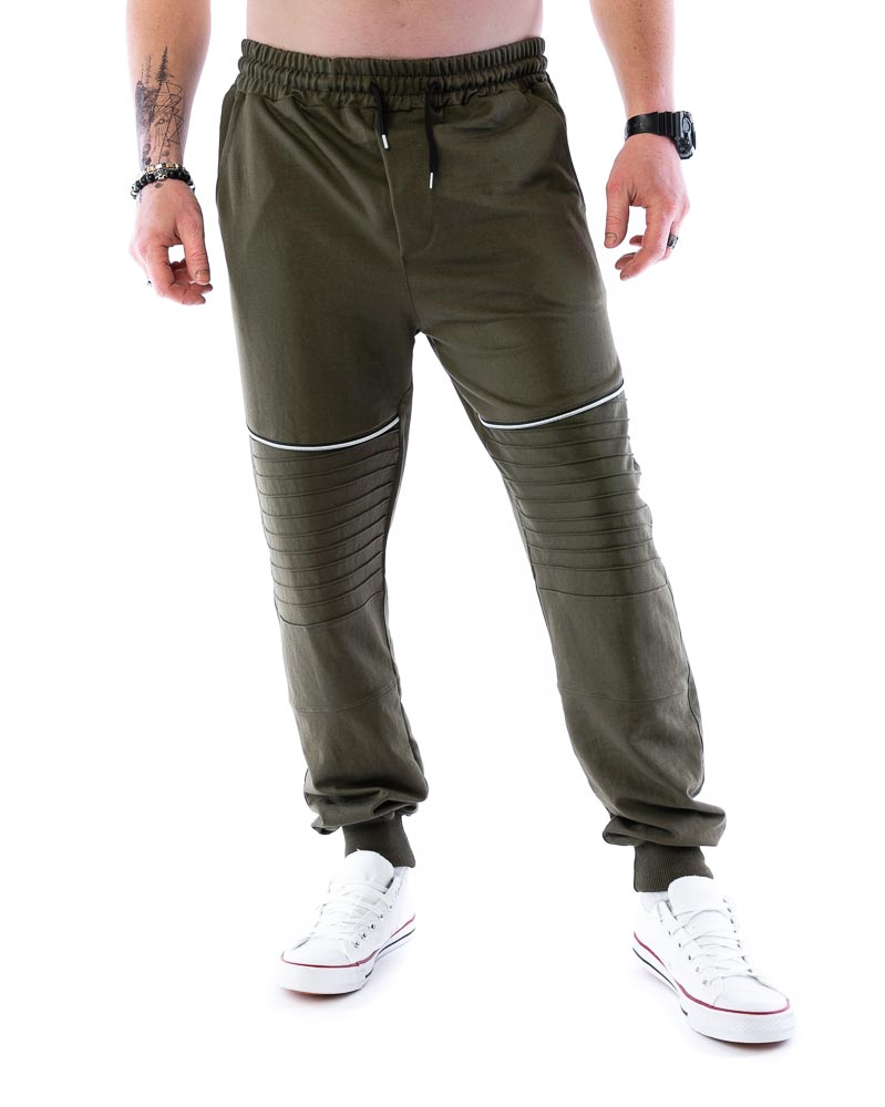 Pánske tepláky JOGGER - khaki