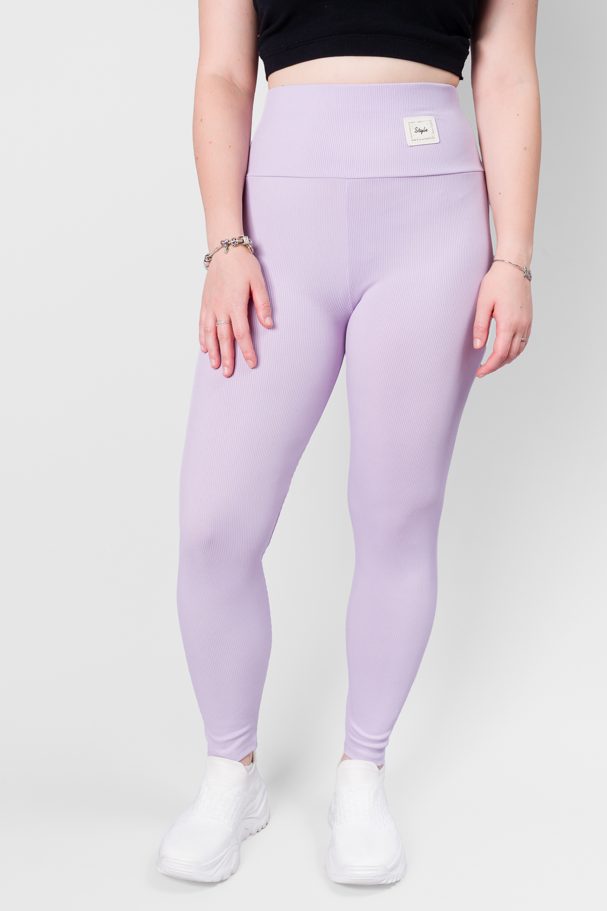 Dámske legíny STYLE - fialové