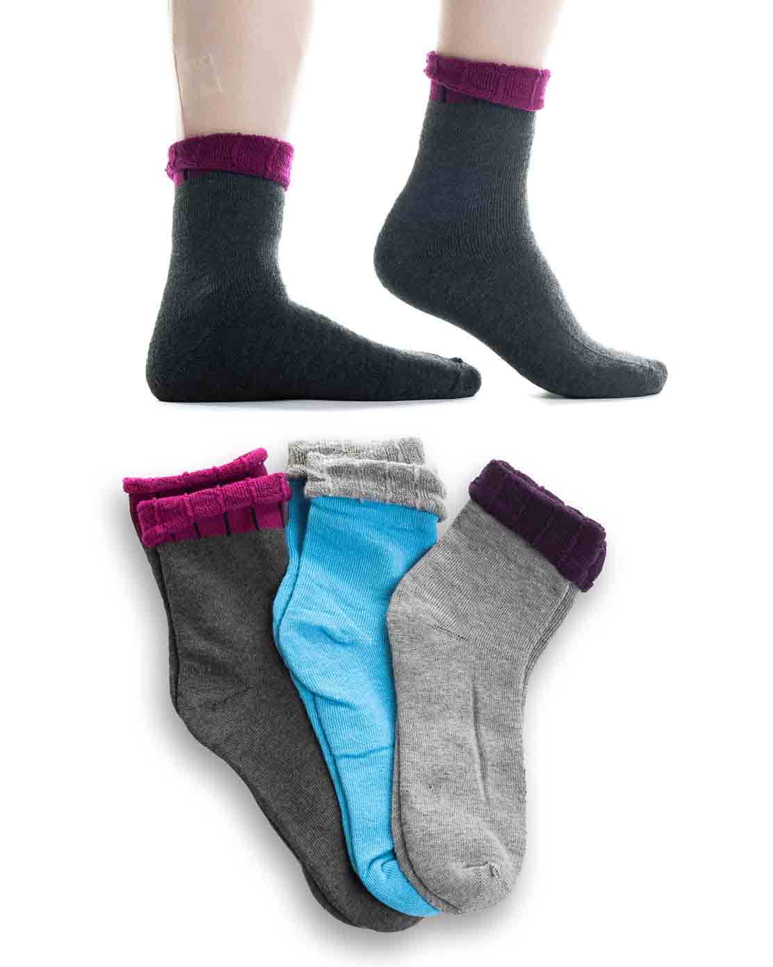 Termo zdravotné ponožky - 3 páry