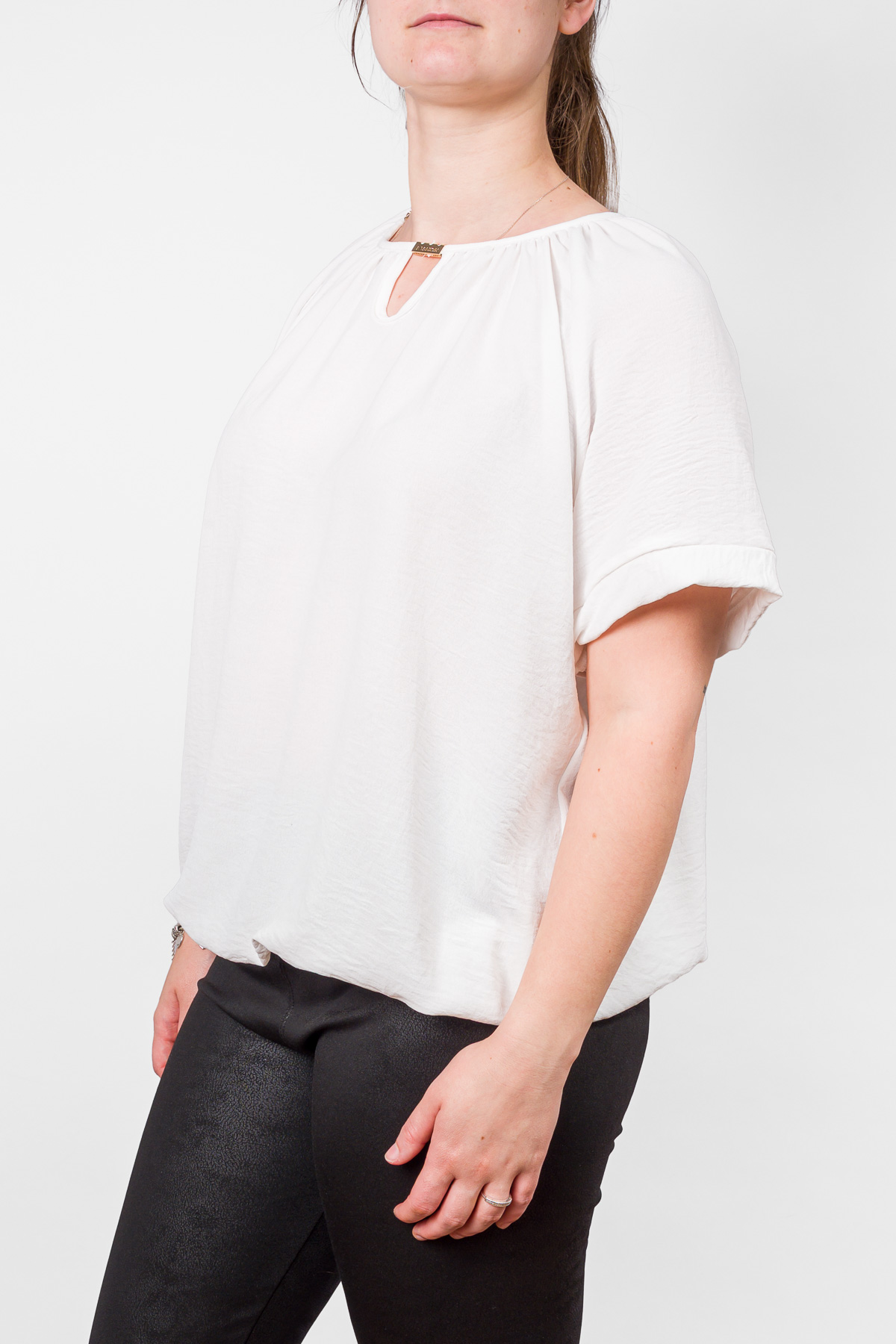 Dámsky tričko FASHION - biele