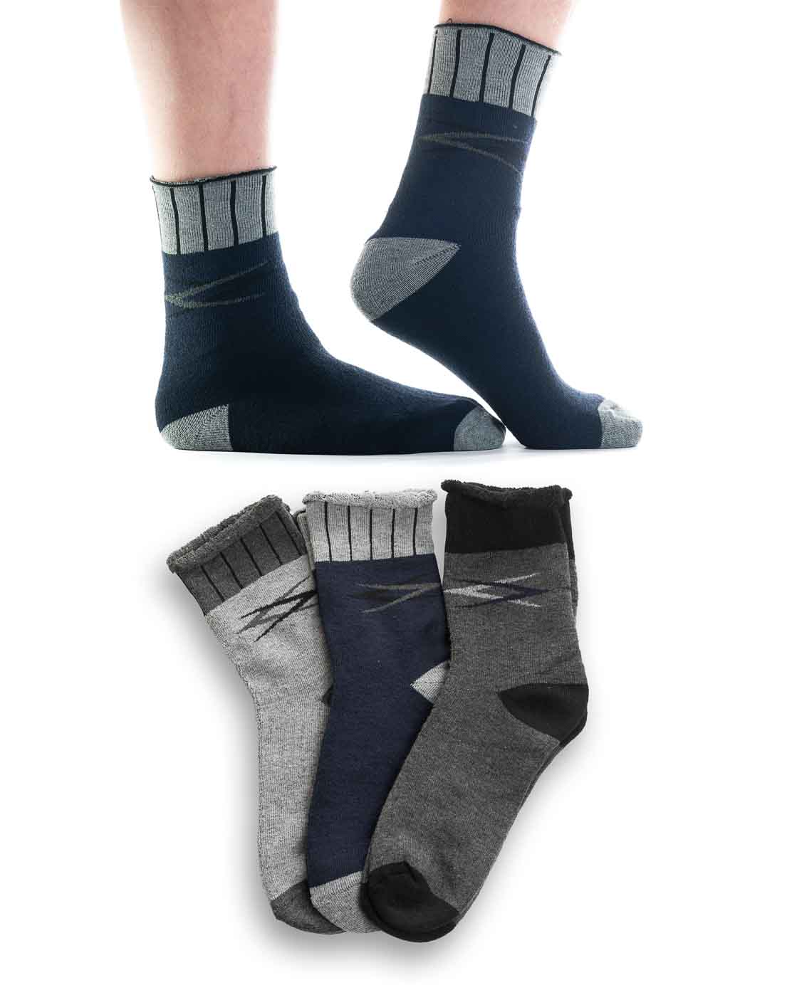 Termo zdravotné ponožky - 3 páry