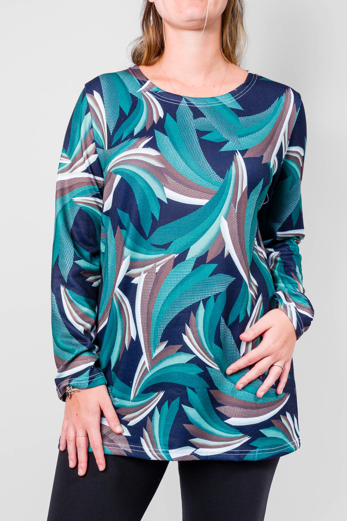 Dámske tričko LYNA - zelené