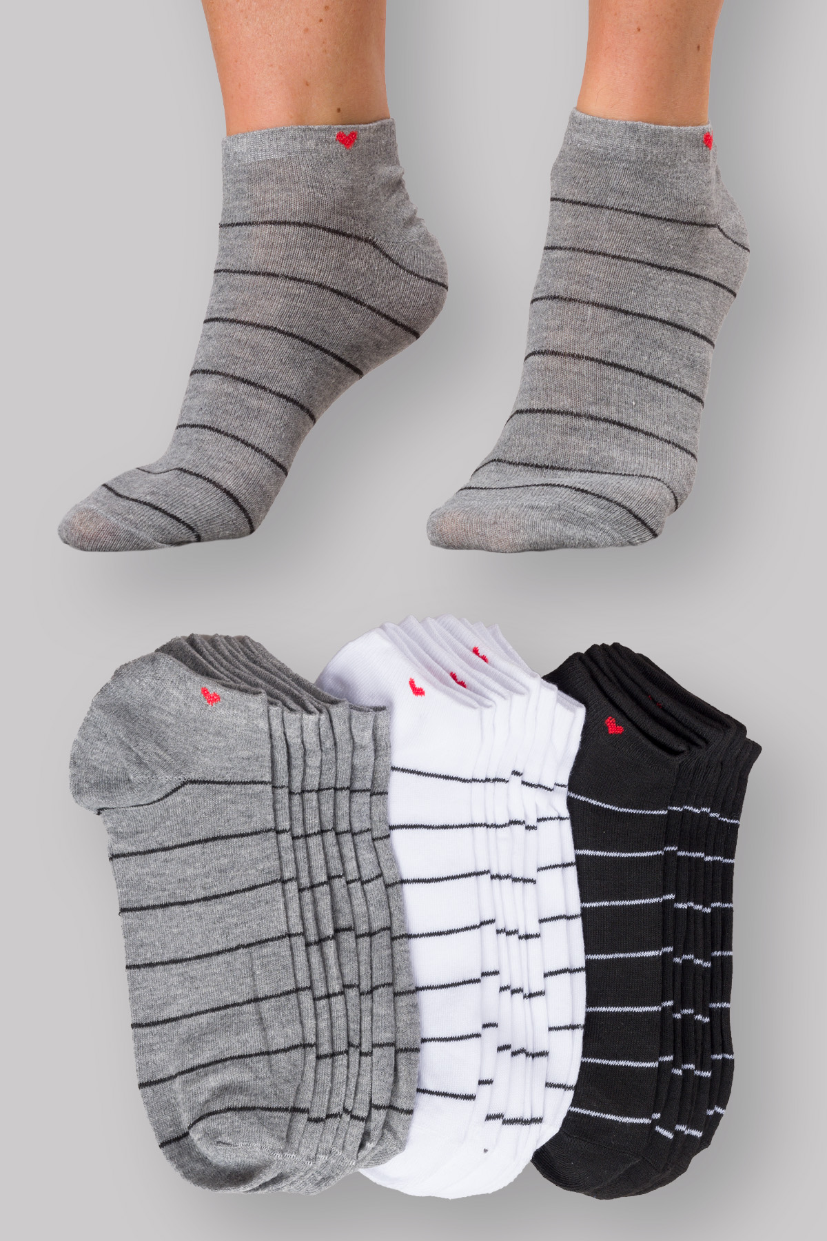 Ponožky - cena za 12 párov