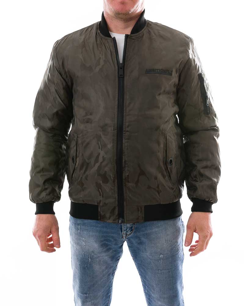 Pánska maskáčová bunda FLY - khaki