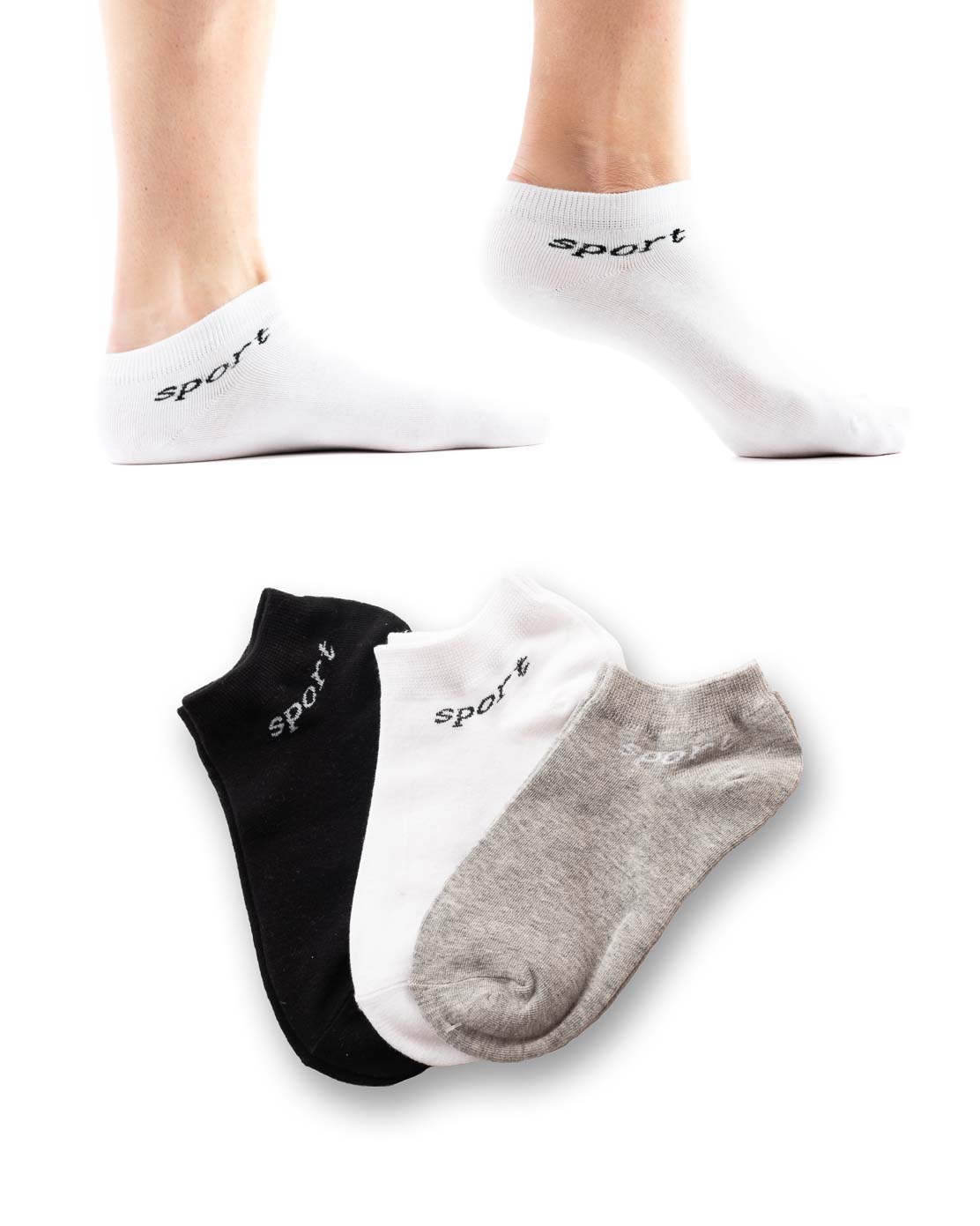 Ponožky sport - 3 páry