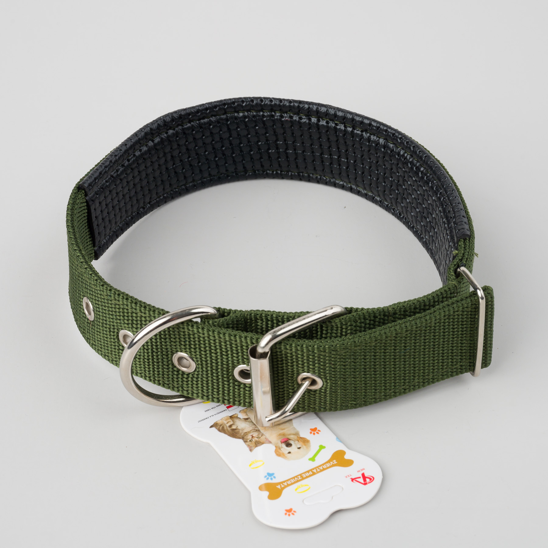 Obojok 4cm - khaki