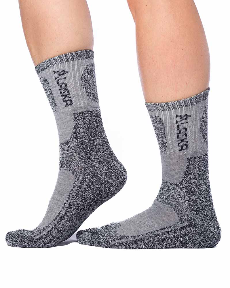 Termo ponožky ALASKA - sivé