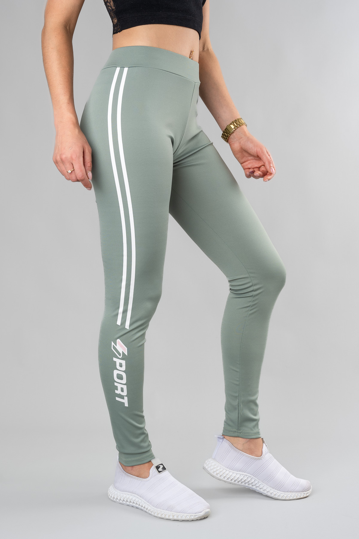 Dámske legíny SPORTS - zelené