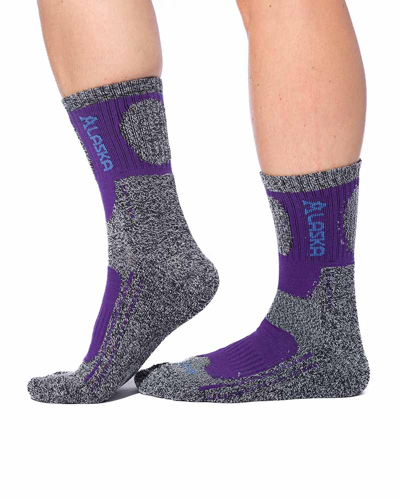 Termo ponožky ALASKA - fialové