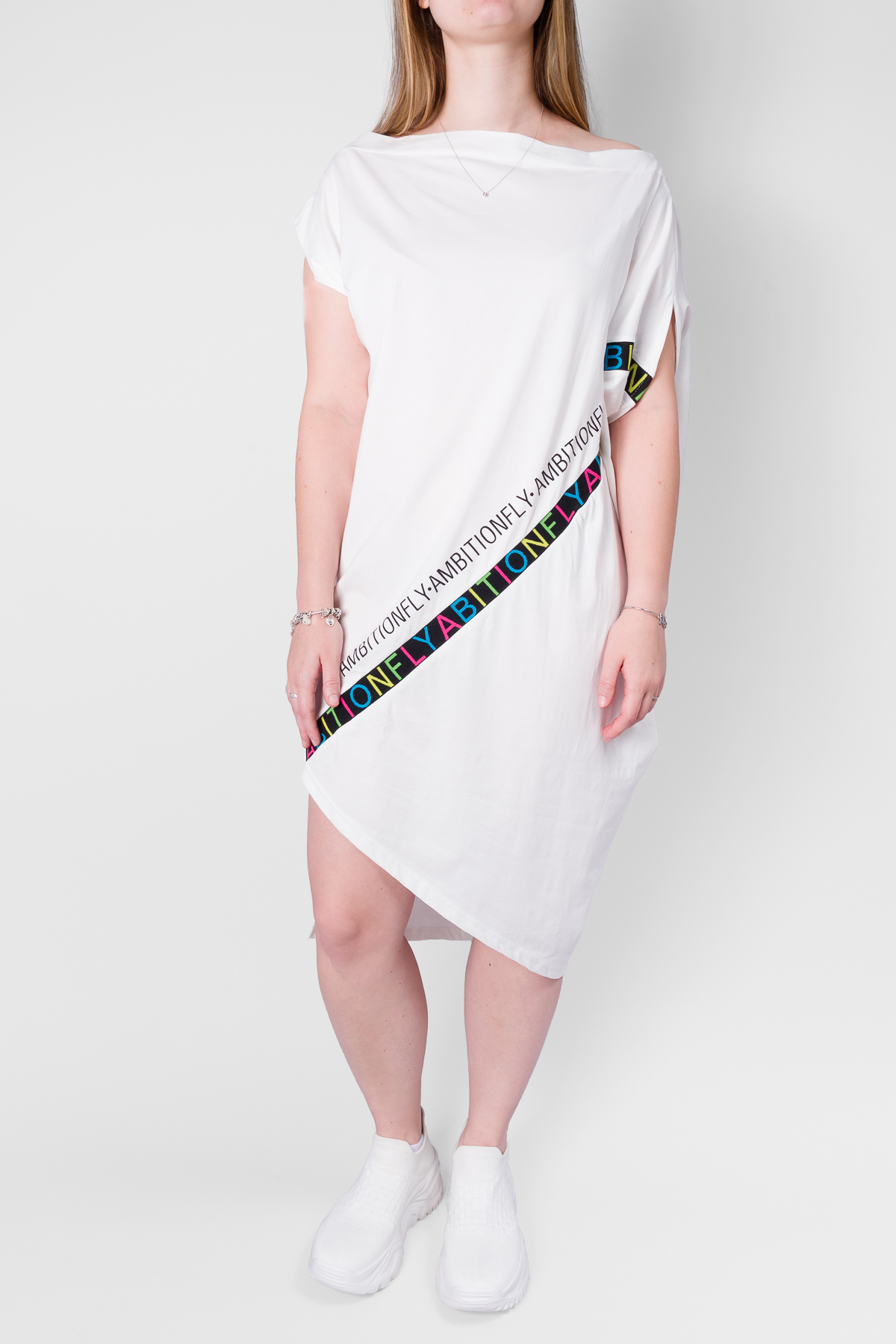 Dámske šaty ELKORA - biele