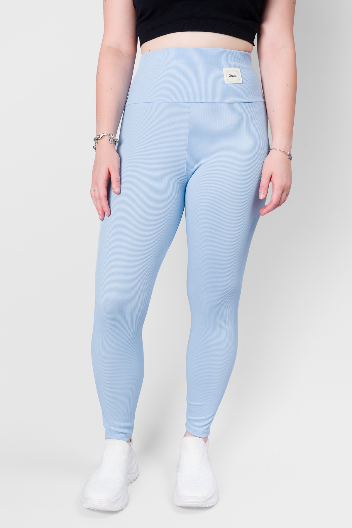 Dámske legíny STYLE - modré