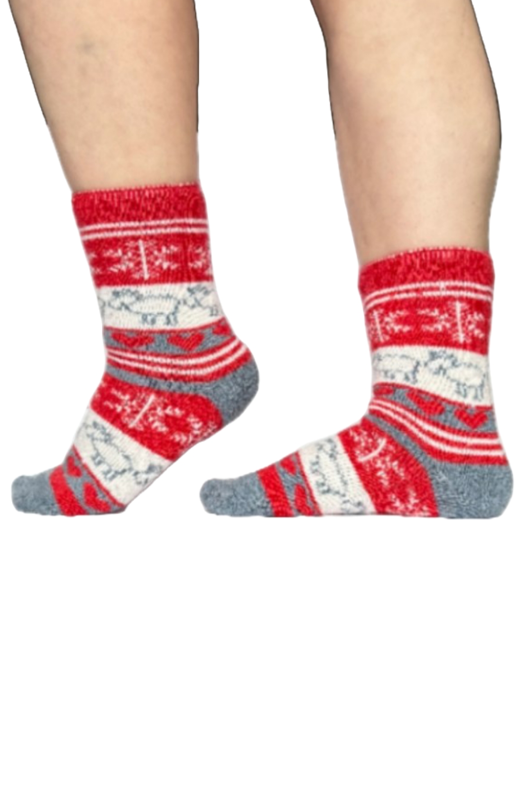 Termo zdravotné ponožky - červené