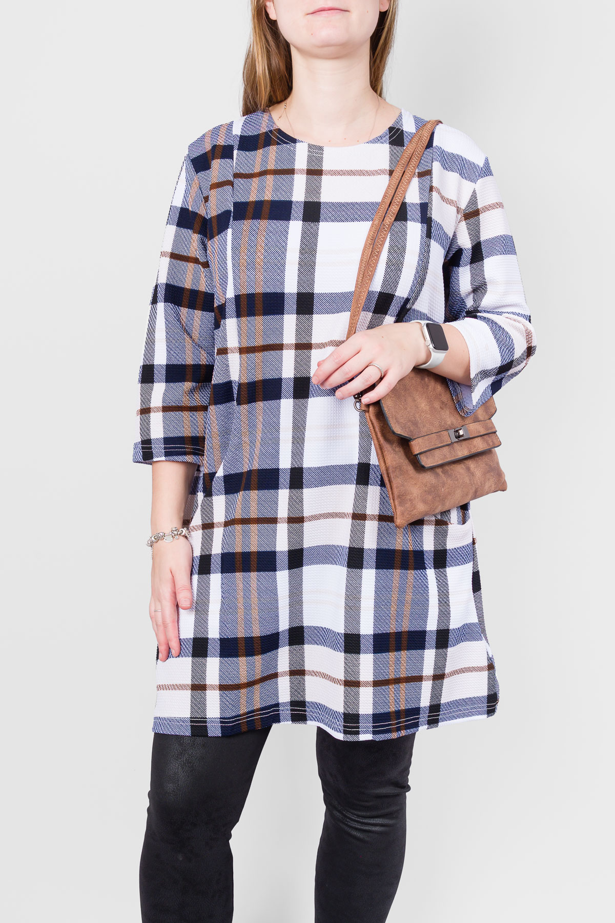 Dámska tunika KALYS - hnedá