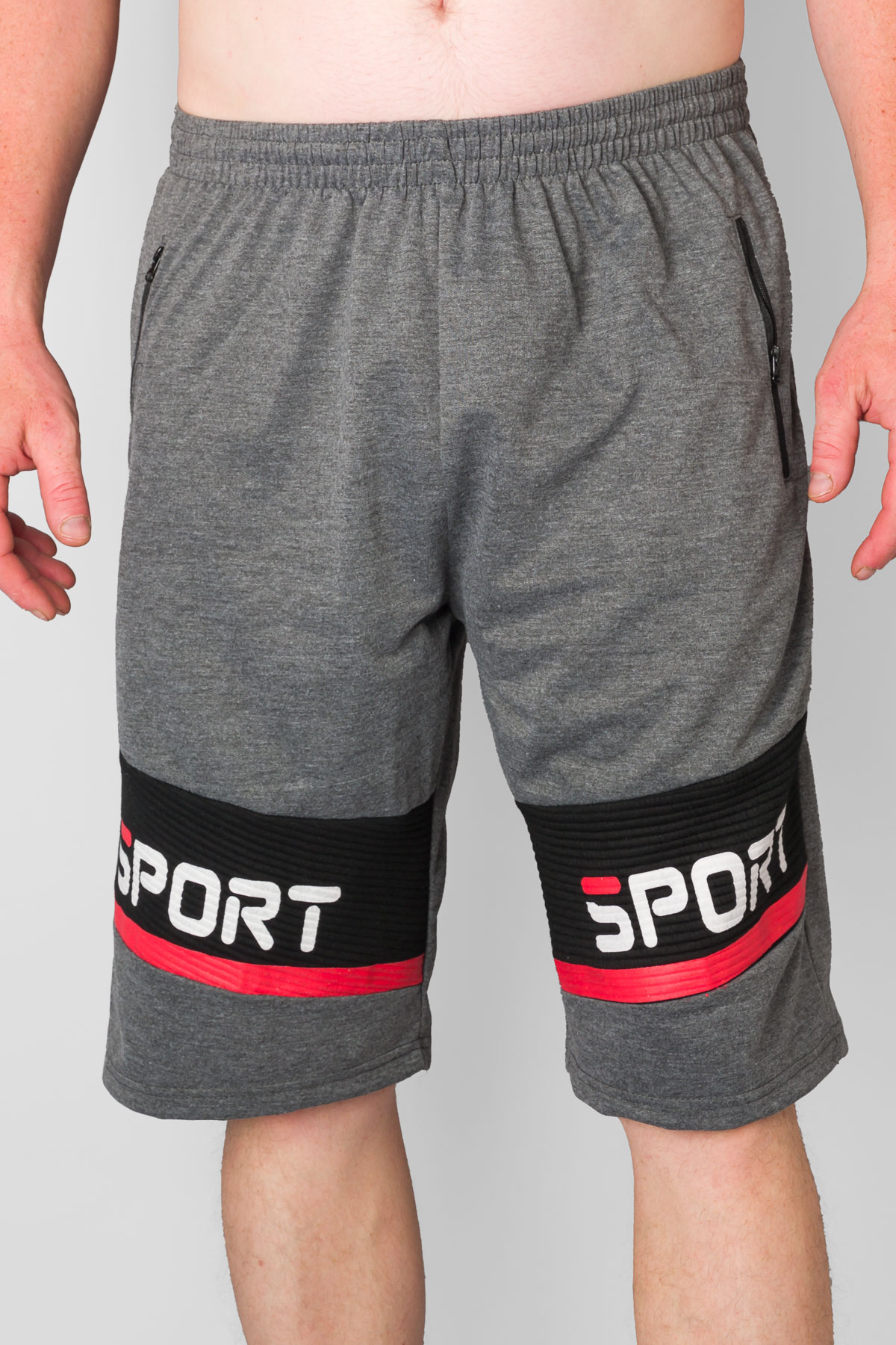 Pánske kraťasy SPORT - sivé