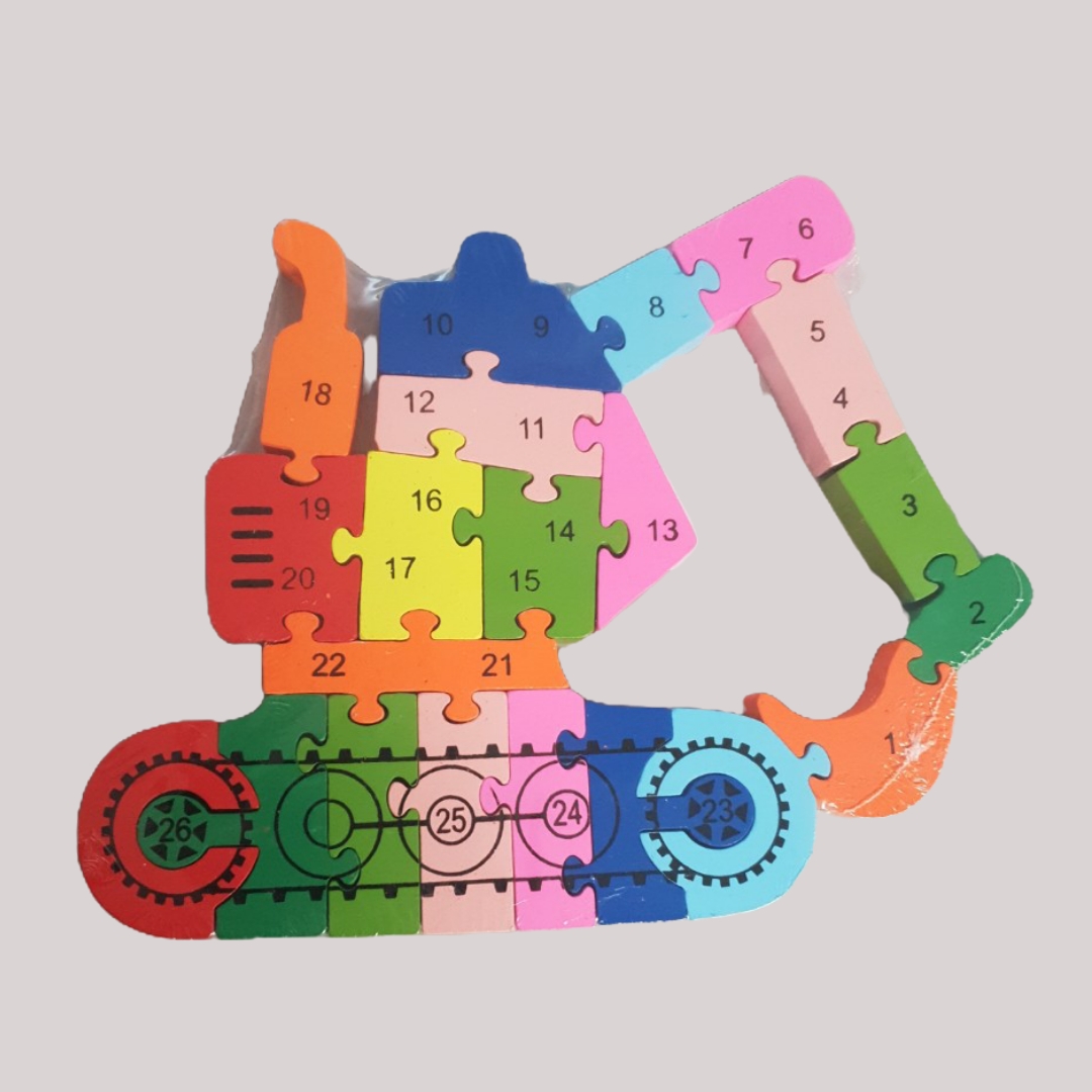 Drevené puzzle BÁGER