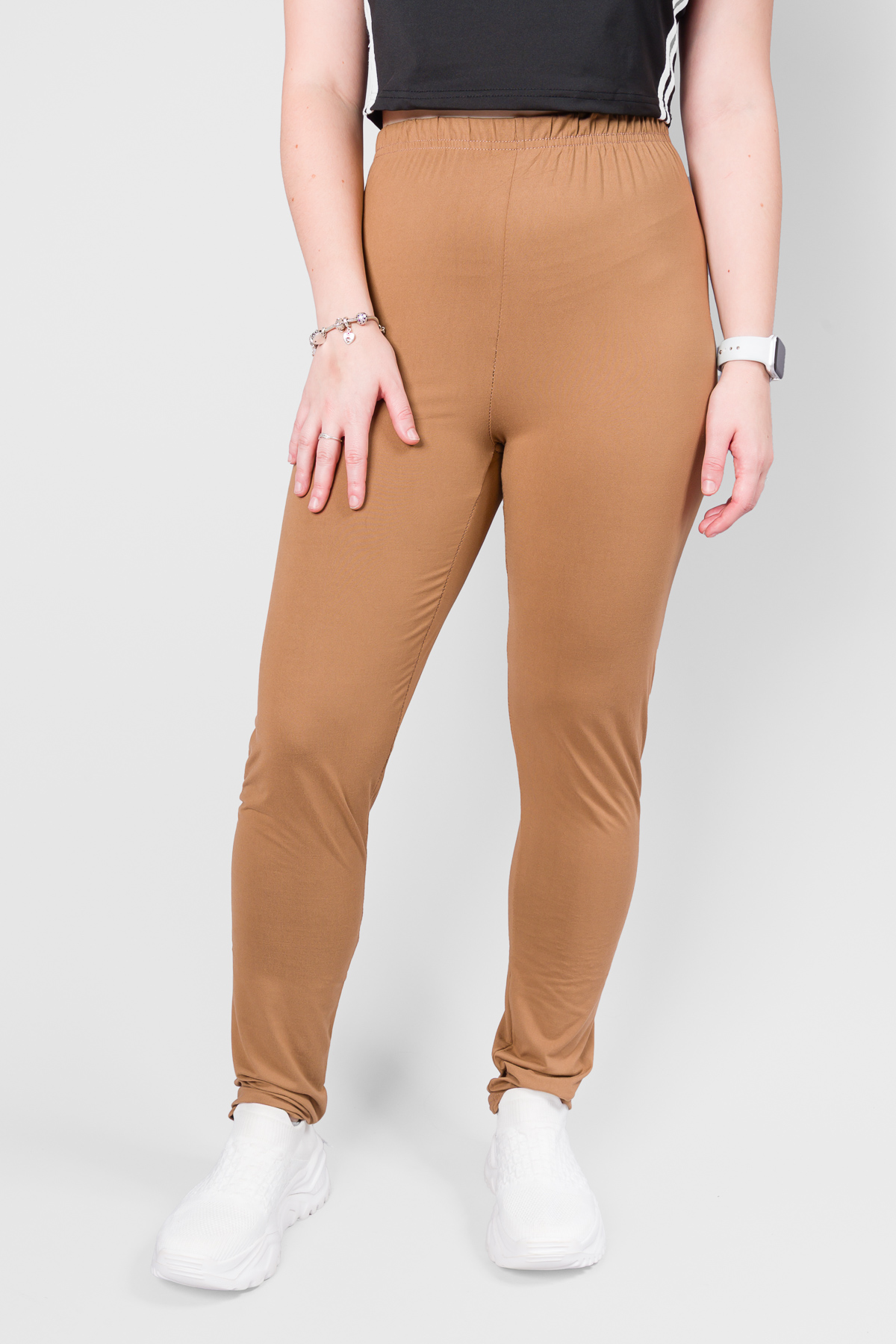 Dámske legíny ZENIT - hnedé